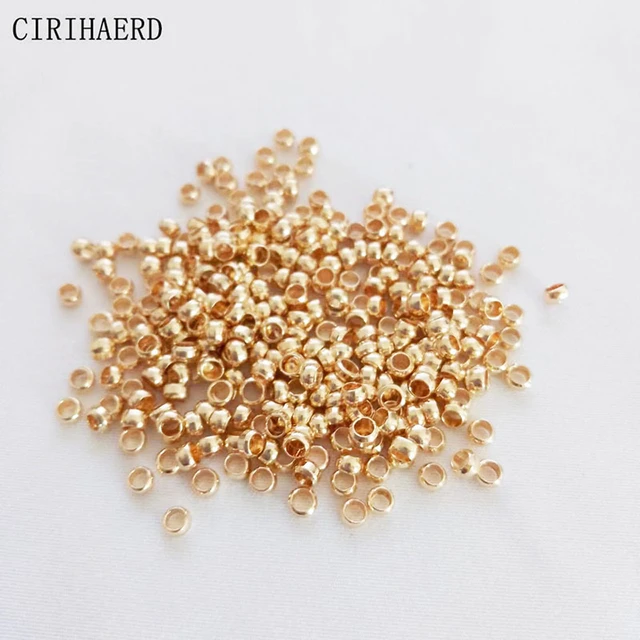 Necklace Bracelet Thread Beaded Round Spacer Bulk Beads For DIY Jewelry  Making Beads Fashion Jewellery Accessory Wholesale Lots