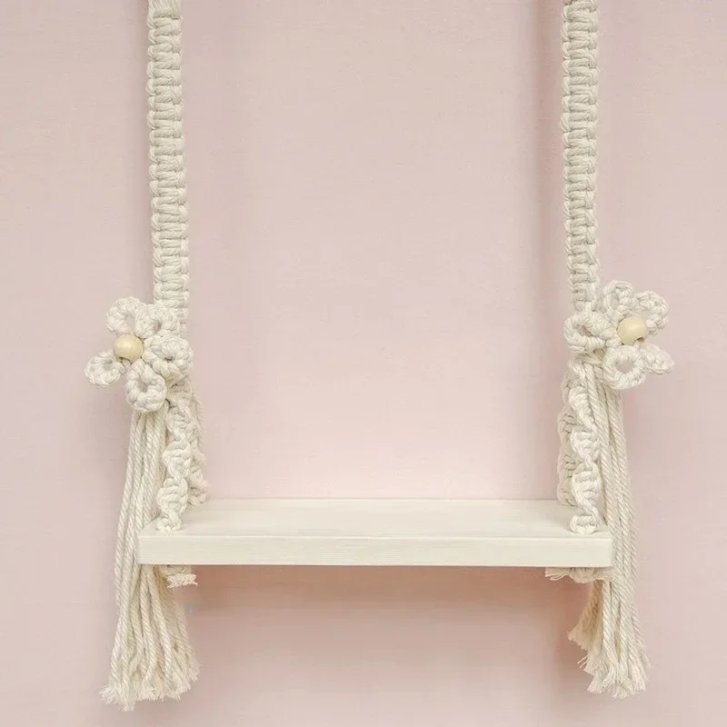 Baby Photo Props Swings Newborn Photography Props Baby Swing Chair Wooden Furniture Infants Photo Shooting Prop Accessories