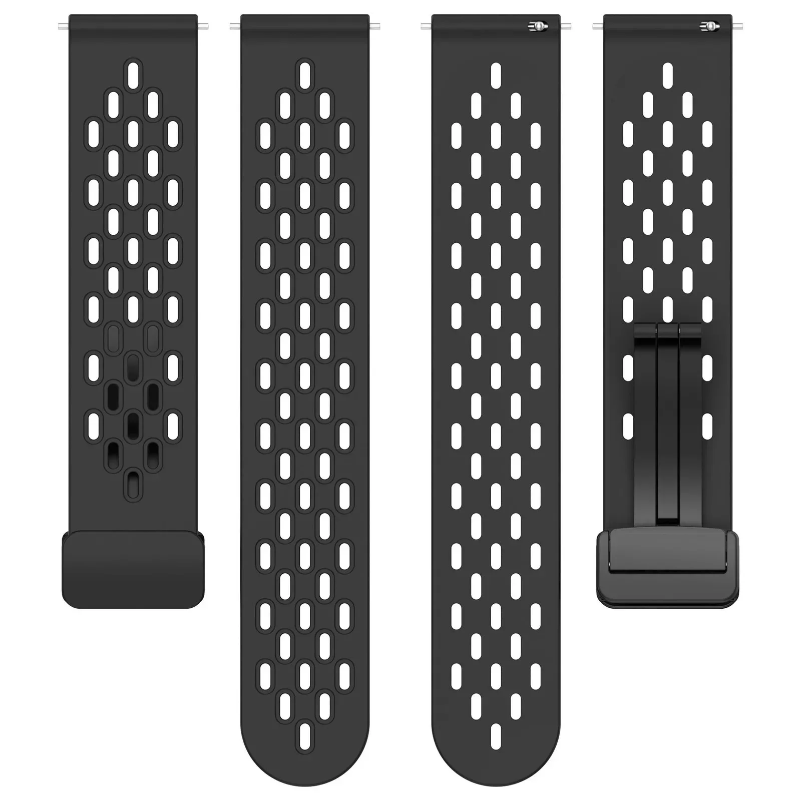 حزام مشبك مغناطيسي قابل للتنفس لساعة Garmin Foreru...