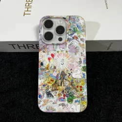 Glossy HD Oil Painting Phone Case - Stylish and Durable Cover - iPhone 7 8 SE20 (FLD - F1921224X1)