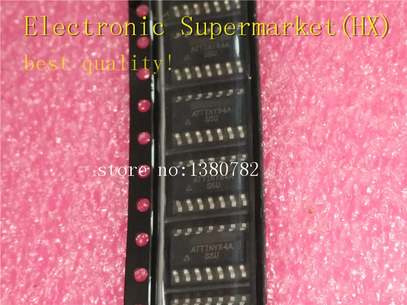 

Free Shipping 5pcs-100pcs ATTINY84A-SSU SOP-14 IC In stock!