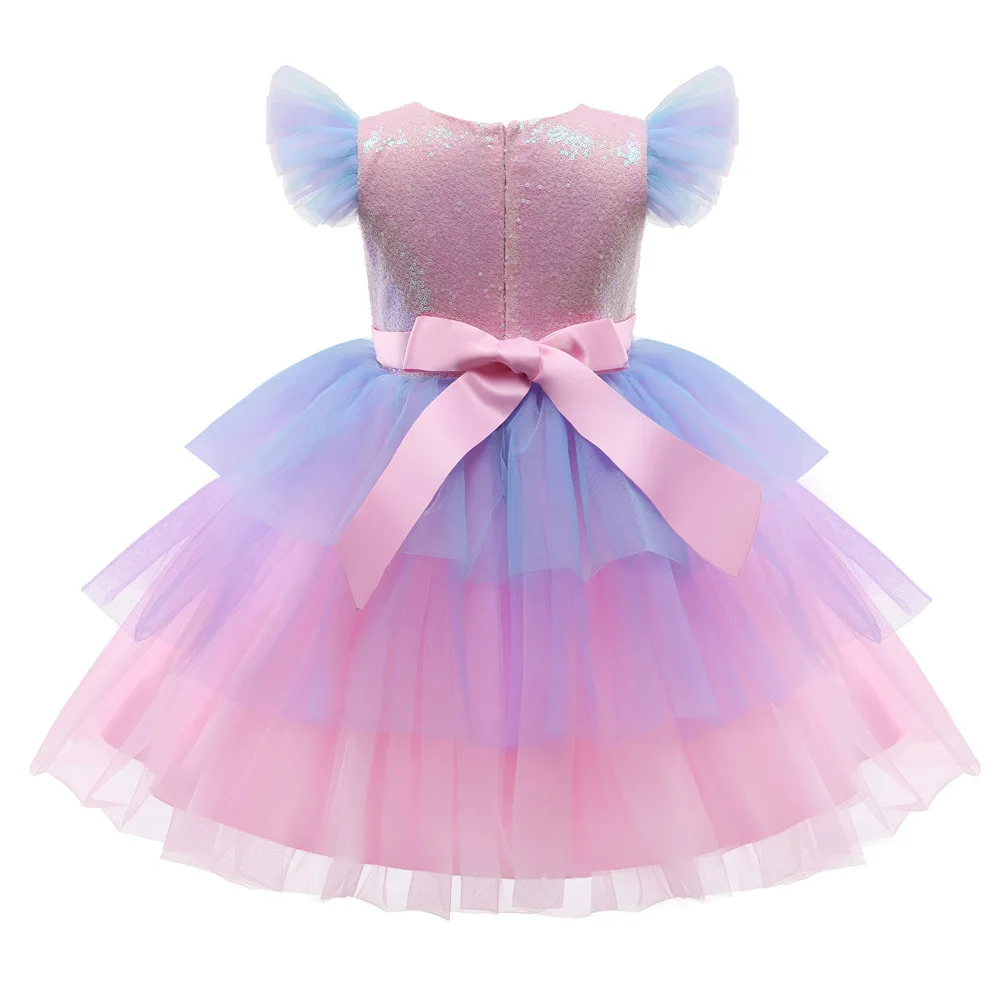 Unicorn Rainbow Birthday Dress 4