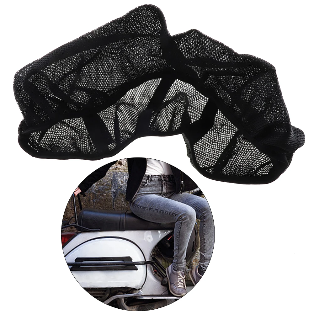 

Крышка седла для сиденья, черная дышащая эластичная термостойкая влагостойкая крышка седла из полиэстера