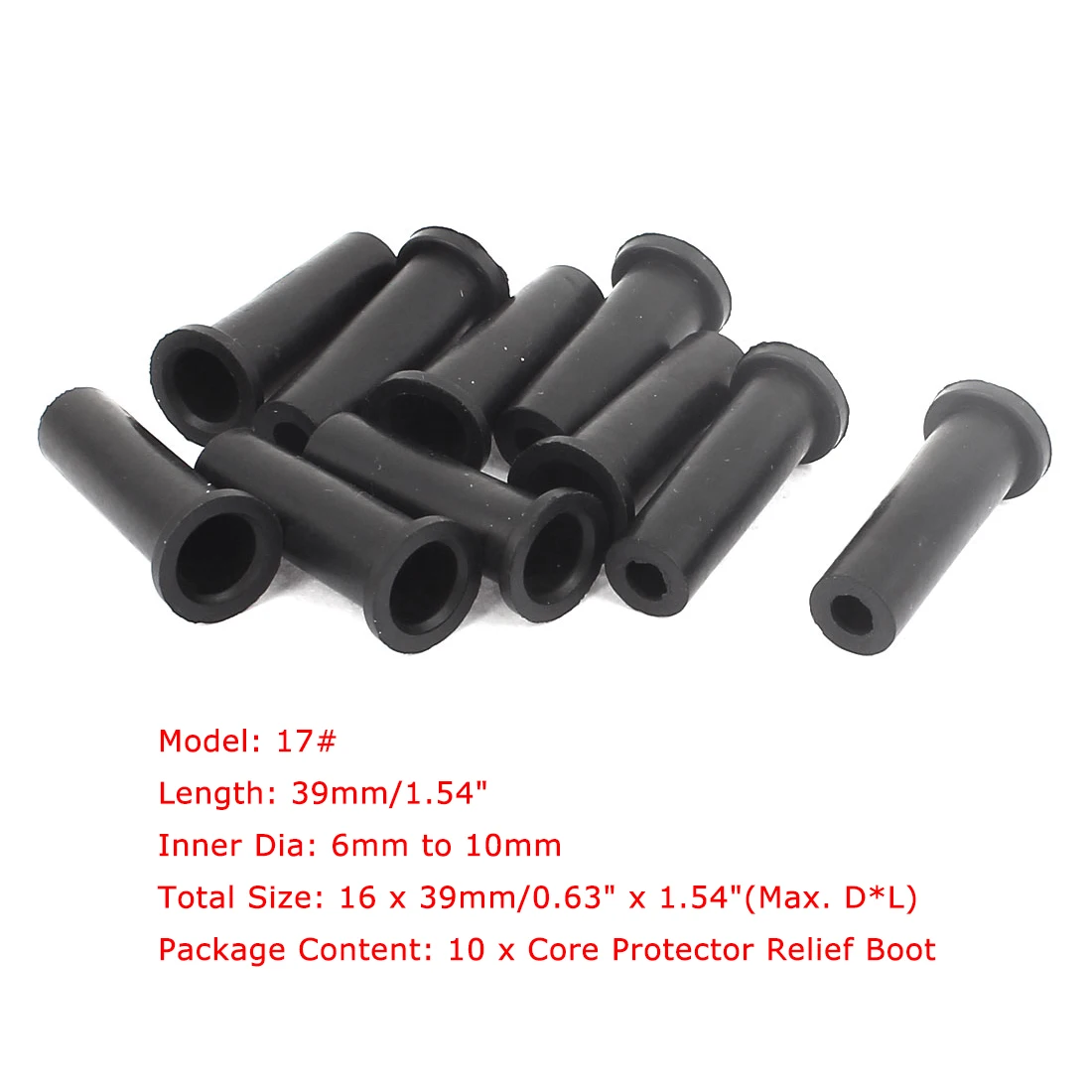 10Pcs 39mmx6mm