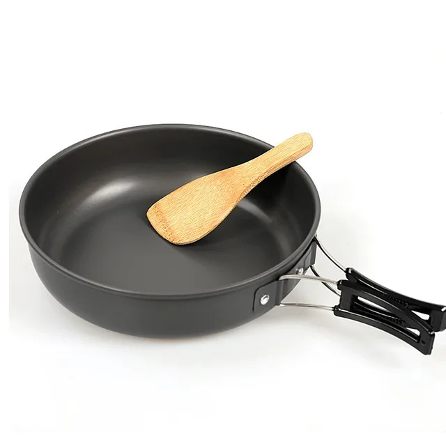 야외 요리의 편의성과 다목적성을 위한 휴대용 합금 캠핑 조리기구
