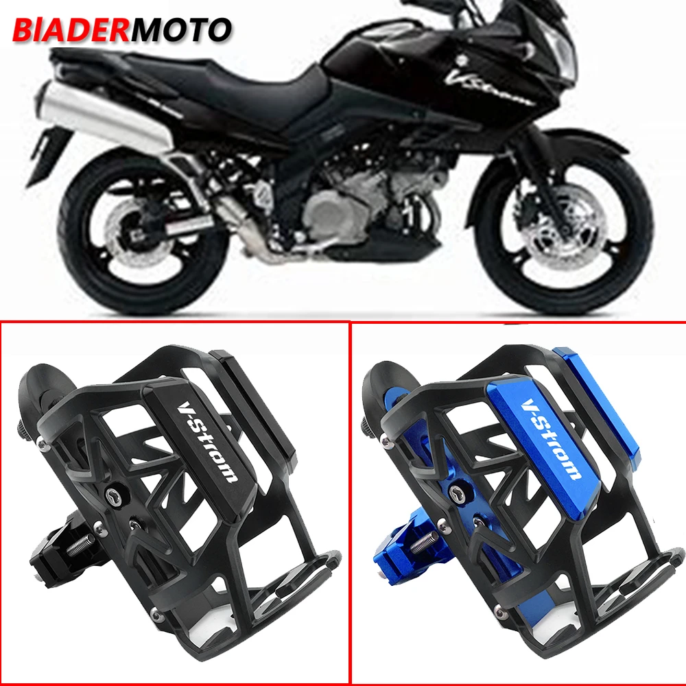 Per Suzuki Vstrom Dl 250 650 V-Strom 650/Xt 1000Xt Moto New Beverage Water Bottle Drink Cup Holder Mount Con Logo V-Strom