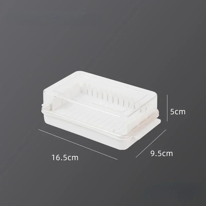Covered Butter Cutting Storage Box Refrigerator Cheese Cheese Baking Storage Fresh Baking Butter Knife Cutter Convenient butter storage box