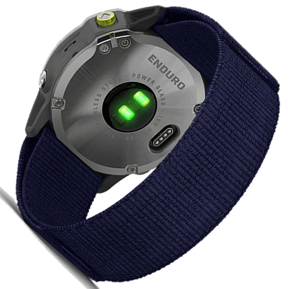 Nylon Quick Fit Sport Watch Band - 22mm/26mm Adjustable Strap