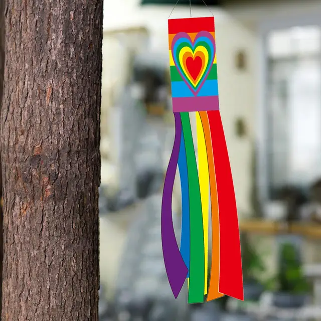 Multolor Windsock Dekorációk Megbízható Streamers Hosszú Farok Zászló - Image 5