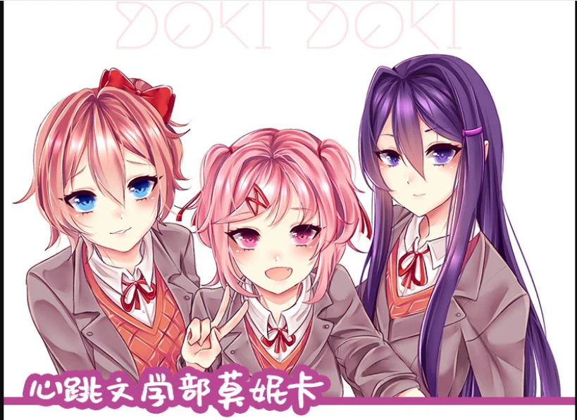 Doki Literatura Clube Natsuki Sayori  Natsuki Doki Literatura  Cosplay-Cosplay Anime-Aliexpress