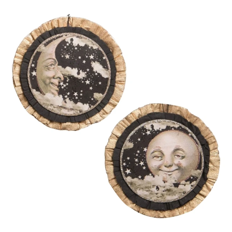 

Mysterious Moon Man Hanging Pendant for Christmas Tree and Home Decor Y9RE