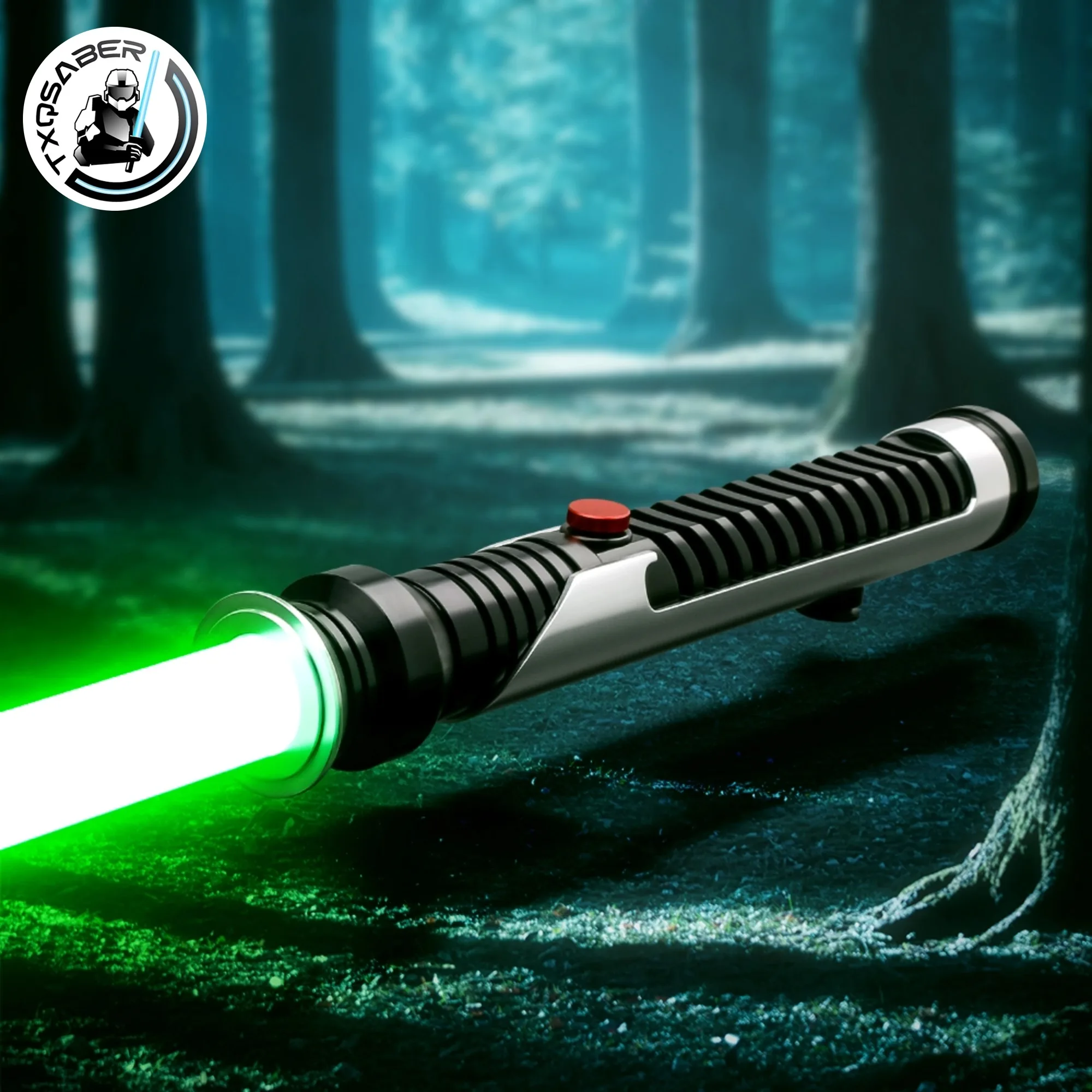 

TXQ Lightsaber Qui-Gon SNV4 Bluetooth Proffie NEO PIXEL JEDI Smooth Swing Sword Combat Blaster Metal Toys Cosplay Gift Laser