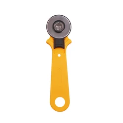 Rotary Fabric Cutter for Sewing, Quilting, and Crafting - Ideal for Fabric, Card, and Paper (45mm handle)