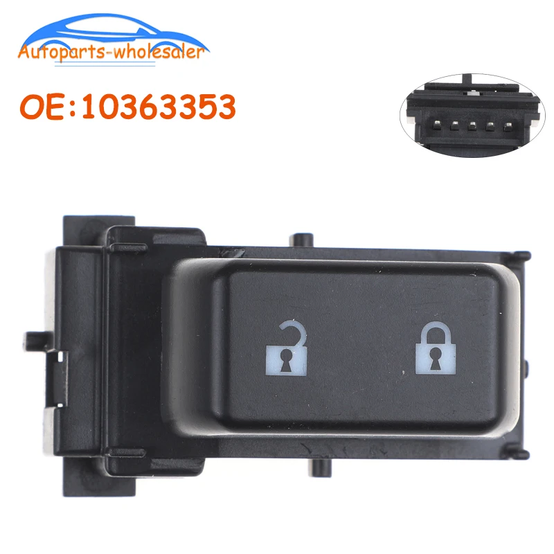 

New 10363353 For 2008-2009 Chevy Silverado 1500 2500 Power Door Lock Switch Front Left Car accessories