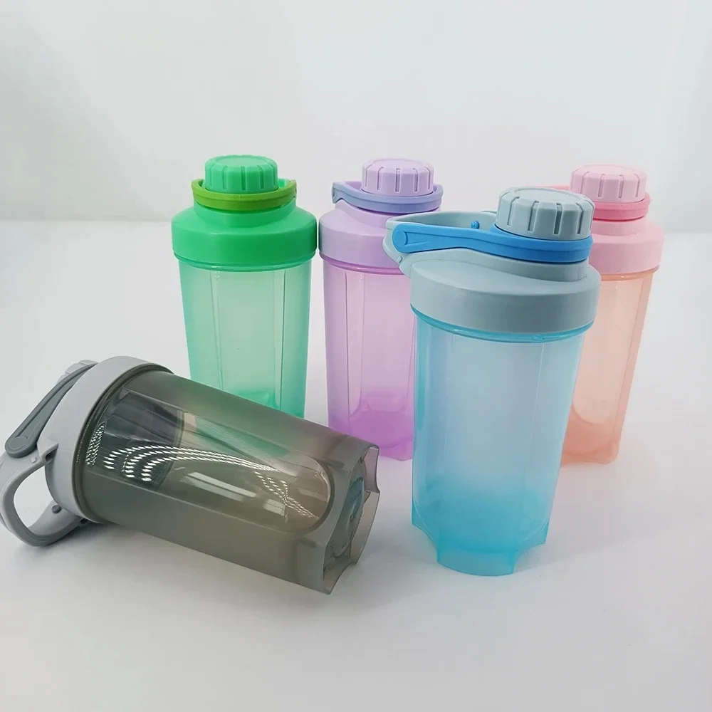 400ML/600ML Water Bottle For Drink Plastic Leak Proof Sports Bottles Protein Shaker Water Bottle Drinkware BPA FREE water bottle sports water bottle sports bottle plastic water bottle