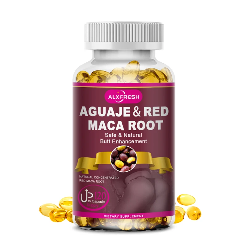

Aguaje & RedMaca Root Extract - 1000mg Serving- Buriti - 100% Natural Focused Curve - Para Thighs - Female Health Nutrition