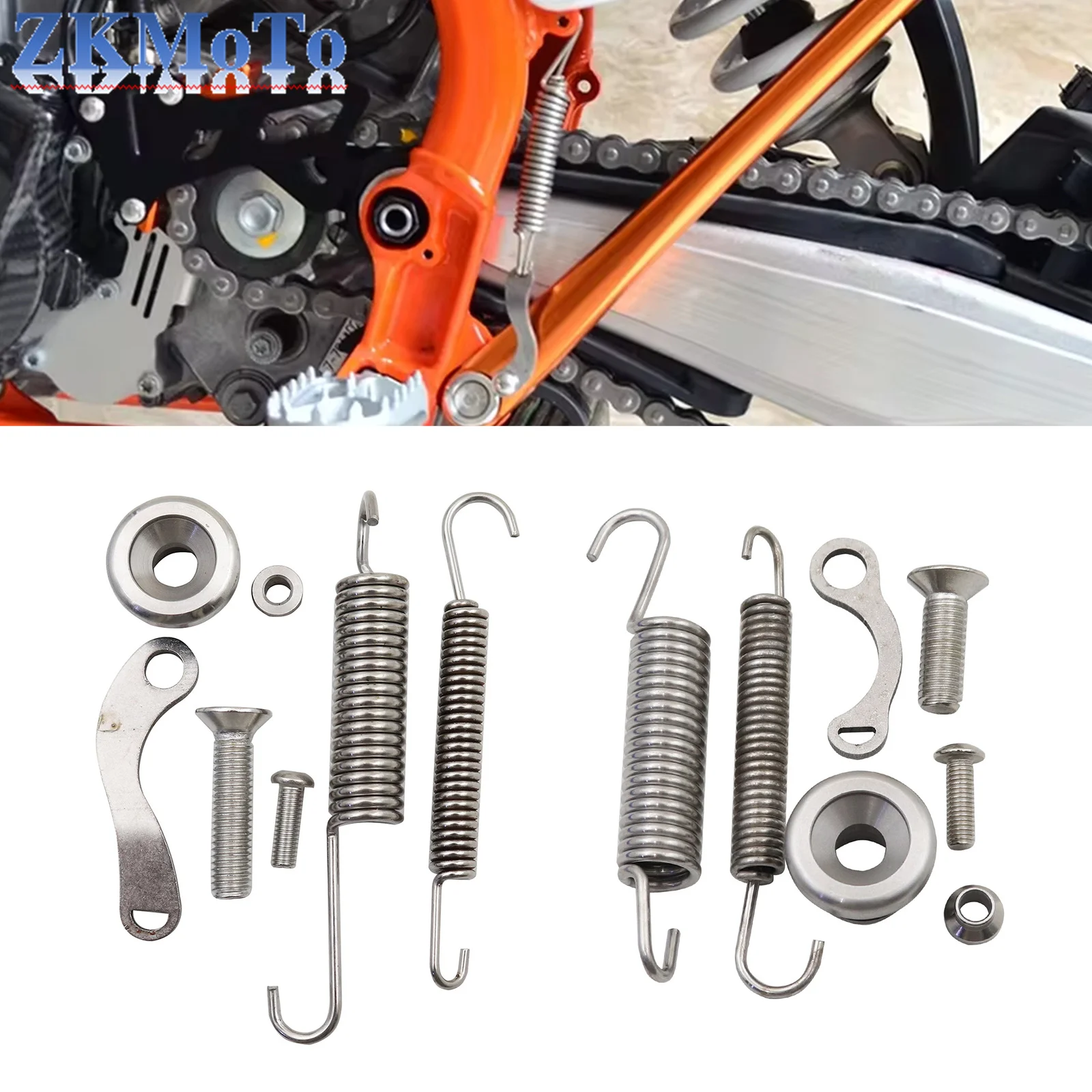Kickstand Side Stand Springs Kit for KTM EXC EXCF XC XCW XCF XCF-W Six Days 125 200 250 300 350 450 500 Husqvarna FE FX TE TX