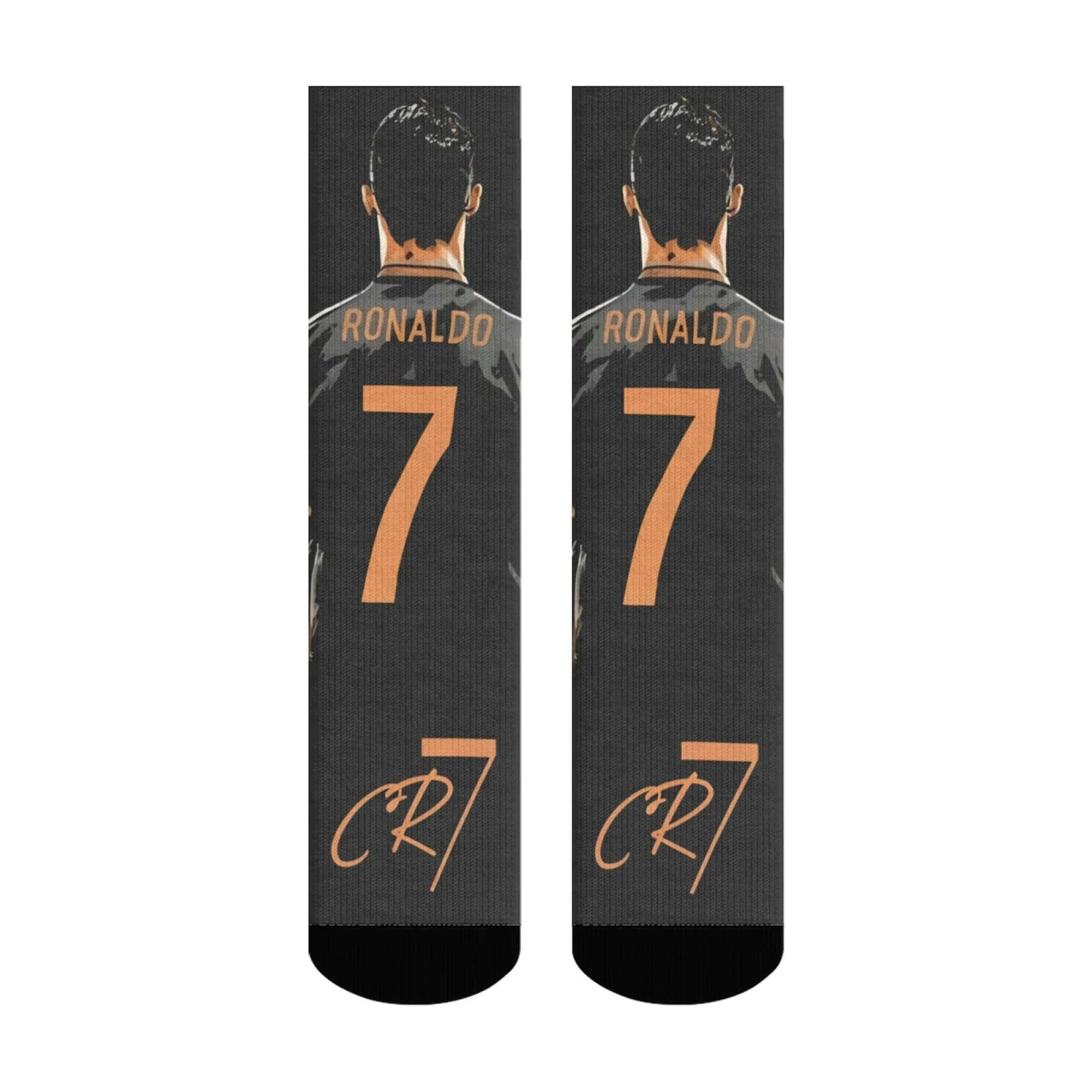 CR7 Cristiano Ronaldo Neuheit Happy Herrensocken Harajuku Hip-Hop Trend Lustige Socken Weiche atmungsaktive rutschfeste Socken Partygeschenk – Detail 6
