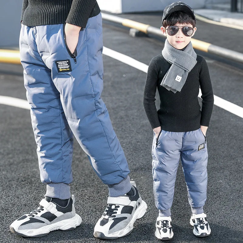 Boys Pants Cotton-padded Winter 4-14 Years