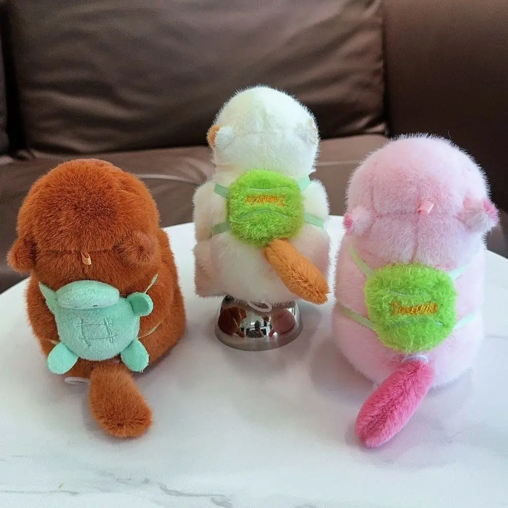 Capybara Rodent Slap Bracelet Series Wagging Tail Rotatable Plush Doll Slap Bracelet Wrist Style Cute Doll