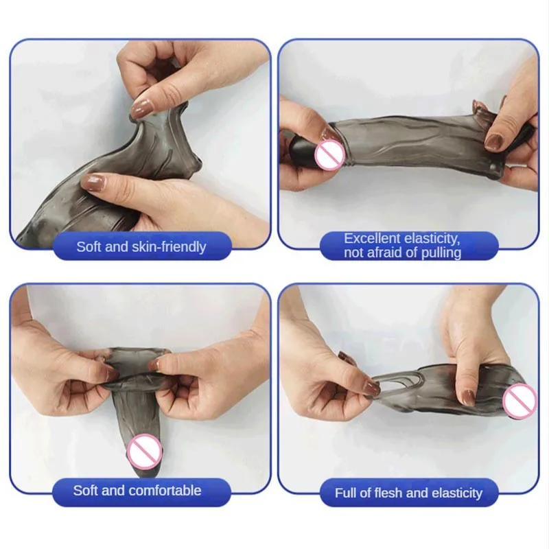 Reusable Silicone Penis Extender