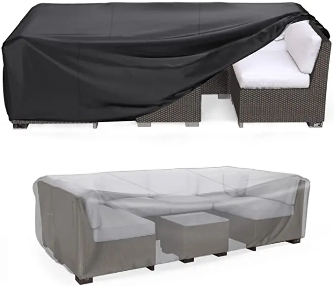 OUTDOOR COVER FURNITUR COVER Waterproof and Dustproof Furniture Sofa Cover Garden Dining Table Chair Cover Luggage patio furniture cover