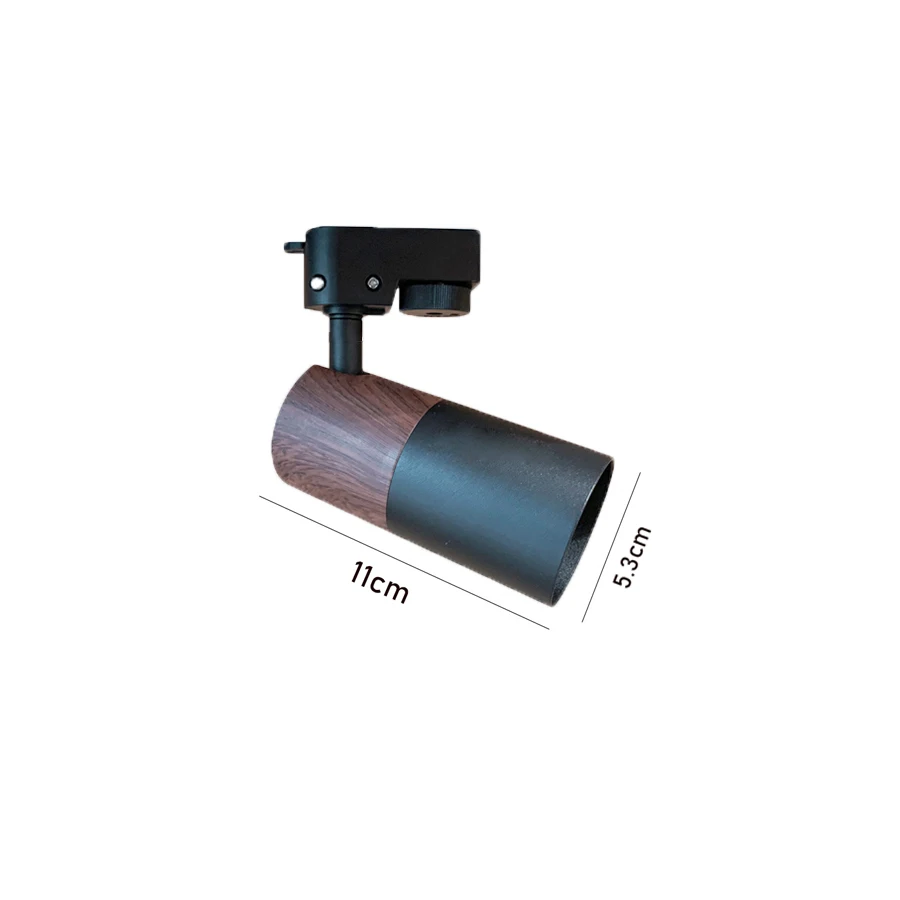 Track lamp-black
