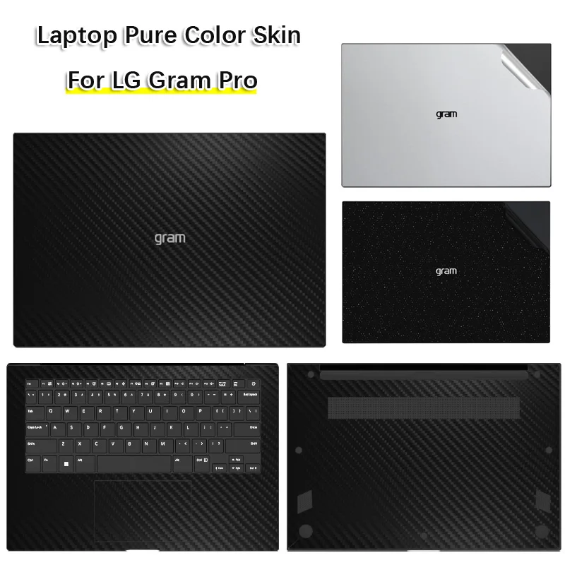 Adesivi Per Laptop Per Lg Gram Pro 2024 Evo Ultra7 16 "16 Z90Spd Laptop Protezione In Vinile In Fibra Di Carbonio