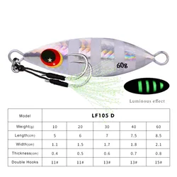 Enhanced Fishing Lure Weights with Holographic Glitter Finish - 10G (D)