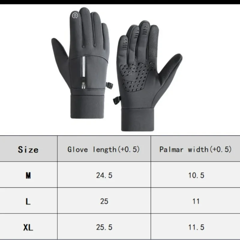 Winter Gloves Waterproof Thermal Sport Glove for Men Women for Running Cycling Driving Ski Hiking Warm Glove for Work 5