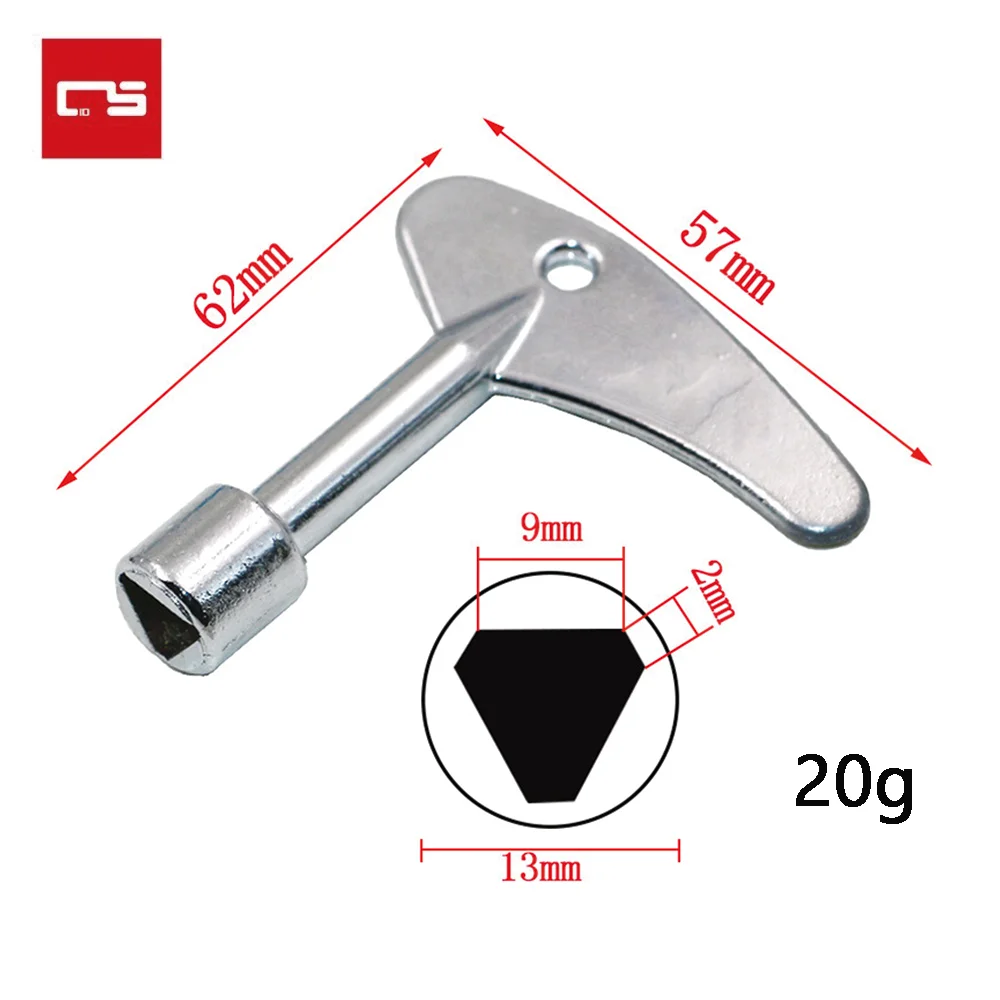 Llave Triangular interior única para ascensor, llave Triangular interior de  alta calidad, medidor de agua para ascensor, 1 unidad - AliExpress