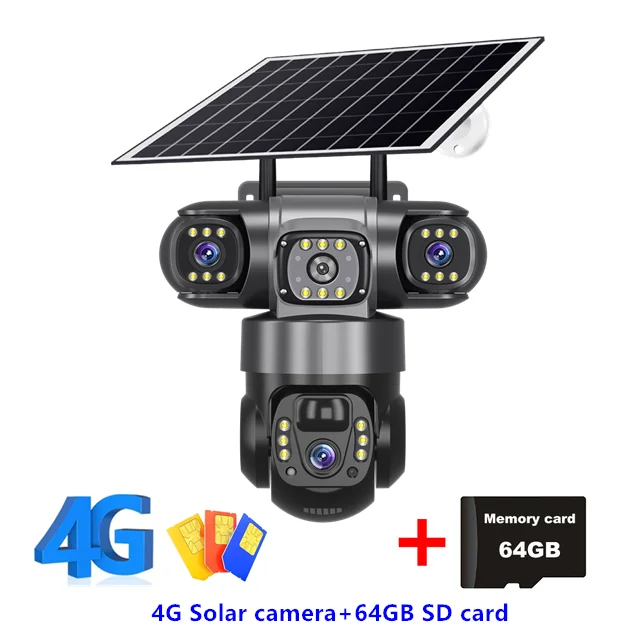 4G Cam add 64G TF Card