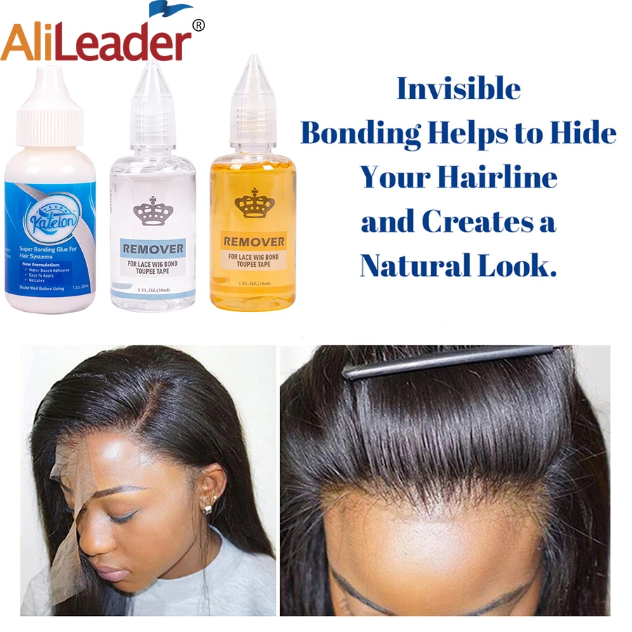 Super Lace Wig Glue For Front Lace Wigs & Hair Toupee Professional Waterproof Hair Bonding Glue Invisible Wigs Liquid wig glue lace wig glue