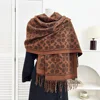 2026 New Fashion Print Warm Scarf Women Winter Autumn High Quality Faux Cashmere Shawl Versatile Double Sided Neck Wrap Scarves