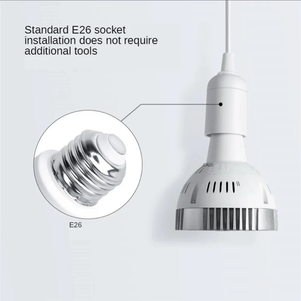 LED Grow Light Bulb ,Plant Growing Light for Seeds and Greens , Full Spectrum Plant Growth Lamp,Deep Penetration High PPFD , E26
