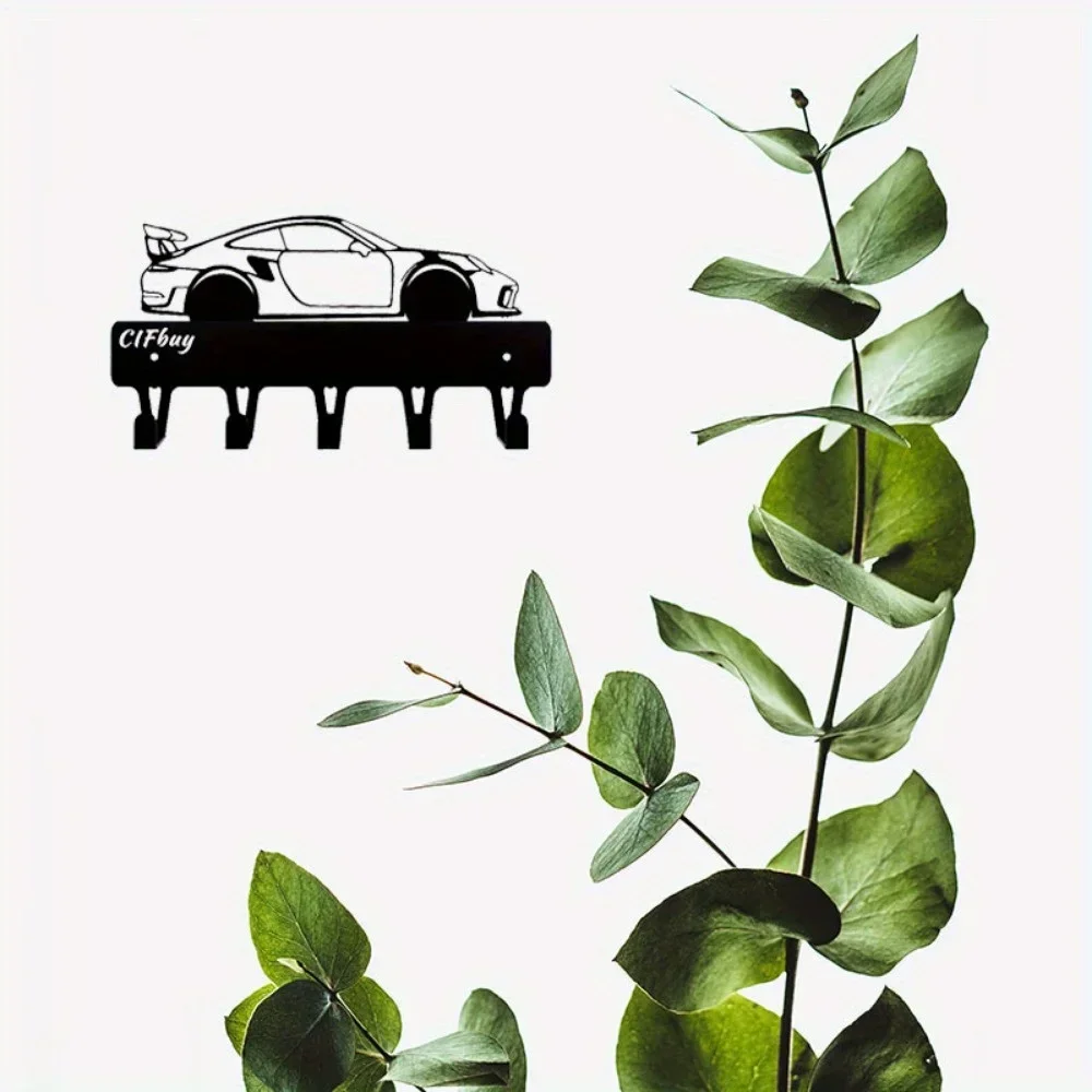 Sport Car Metal Wall Art for Boys And Girls Room Kindergarten Living Room Nursery Bedroom Halloween Decor