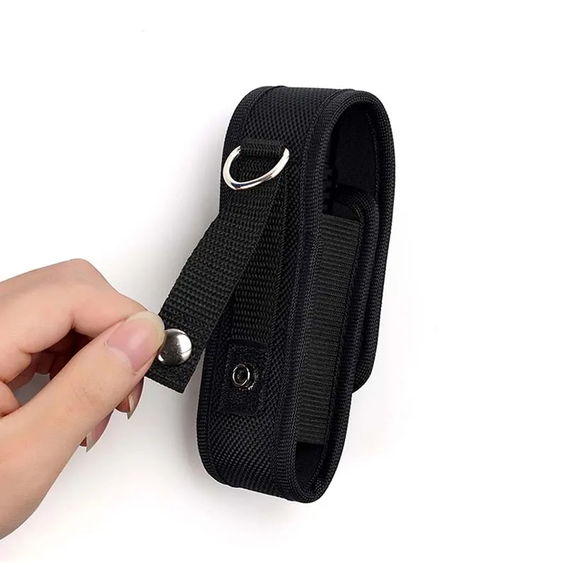 Flashlight Holster Wurkkos Nylon Outdoor Flashlight Holster Flashlight Protect Case Torch Cover hiking Accessories S/M/L flashlight holster