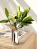 Nordic Luxury Stainless Steel Vase for Decoration Home Large Silver Vase for Room Decor Table Wedding 1