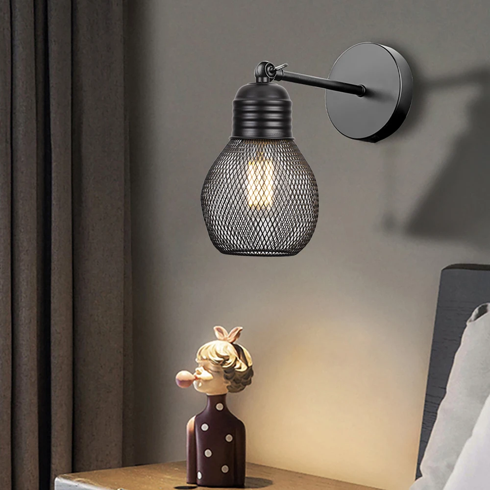 bedroom wall sconce e27 non dimmable