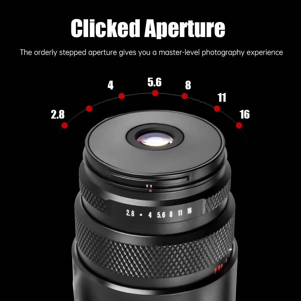 AstrHori 25mm F2.8 2X 5X 풀프레임 울트라 매크로 렌즈 ( E 마운트, 캐논 RF, EOS R, 니콘 Z, 라이카 L, 후지 FX 마운트 카메라용)