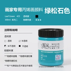 Vibrant Macaron Fluorescent Acrylic Paint - 300ml Bottle (300ml)
