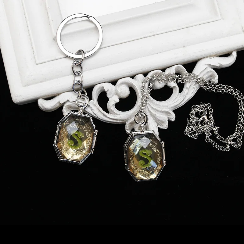 Necklace Pendant Fashion Necklaces Horcrux Pendant Necklace for Men Popular Personality Opened Pendants Trendy Movie Peripheral Jewelry