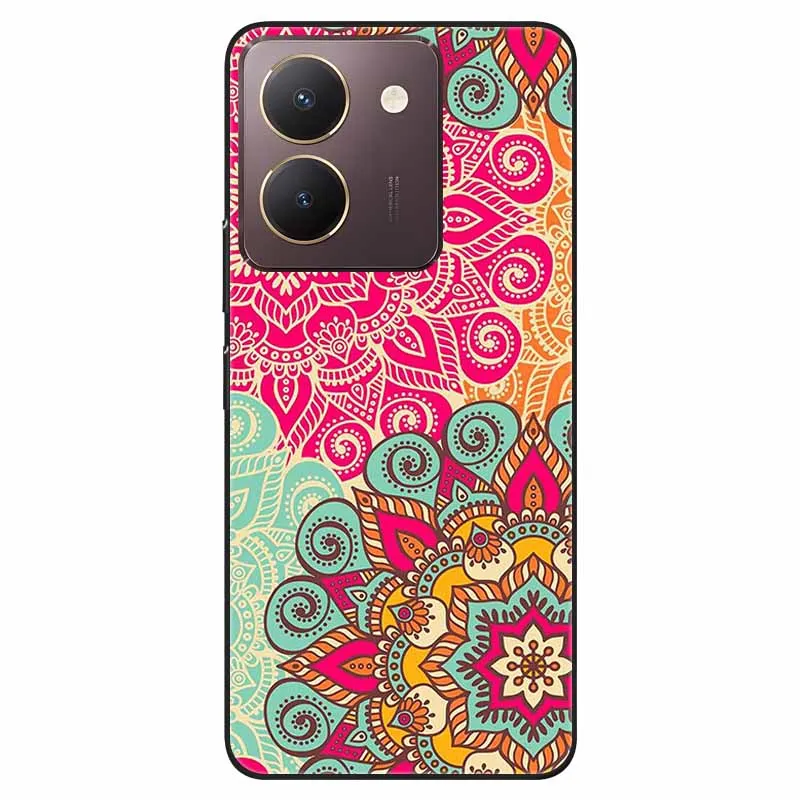 Black TPU Bumper Soft Silicone Shockproof Phone Case with Cute Cat Design