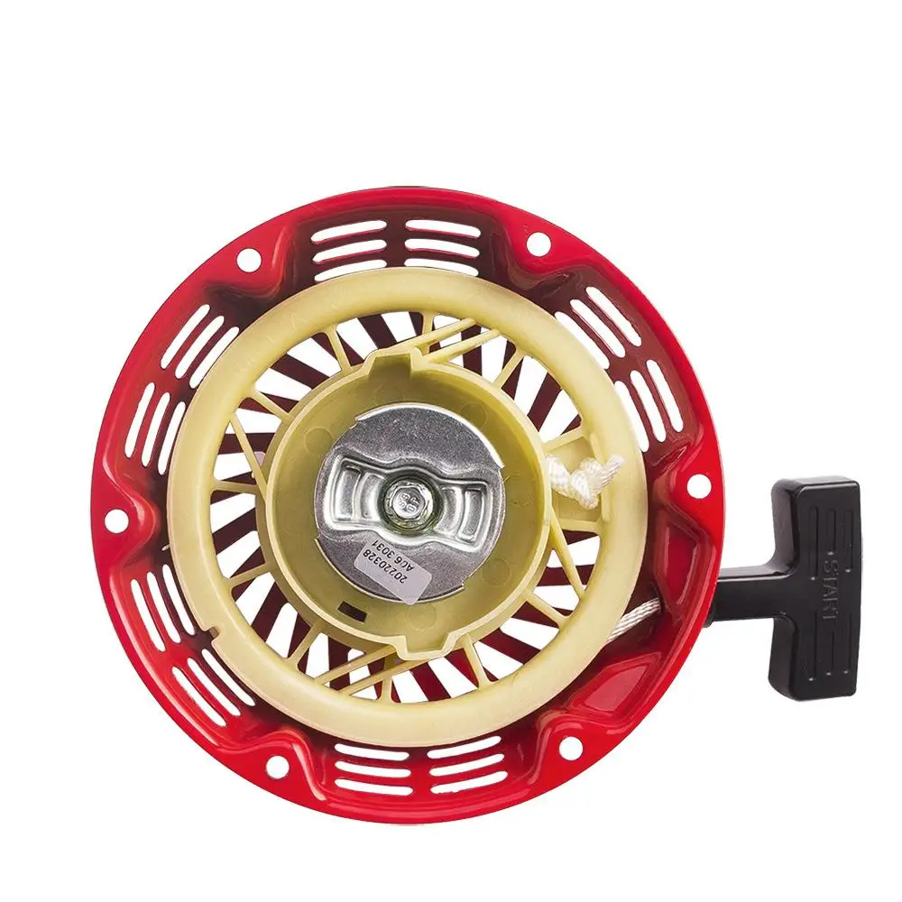 High Quality GX160 168F 170F Pull Recoil Starter Gasoline Generator Starter Recoil Spare Parts Petrol Engine Pull Pate 5.5hp