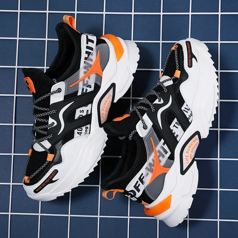 Spring and Autumn Men's Running Shoes High Quality Sports Outdoor Casual Shoes Comfortable and Breathable Casual Shoes sneakers 3