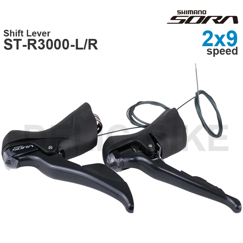 SHIMANO SORA R3000 2x9 Speed Groupset with ST-R3000 FD-R3000 RD