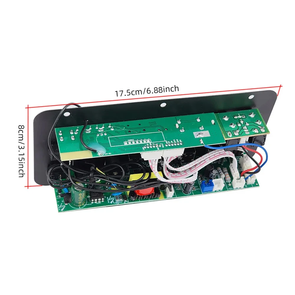 D30-II Bluetooth Amplifier Board Subwoofer with Display Dual Microphone Input US