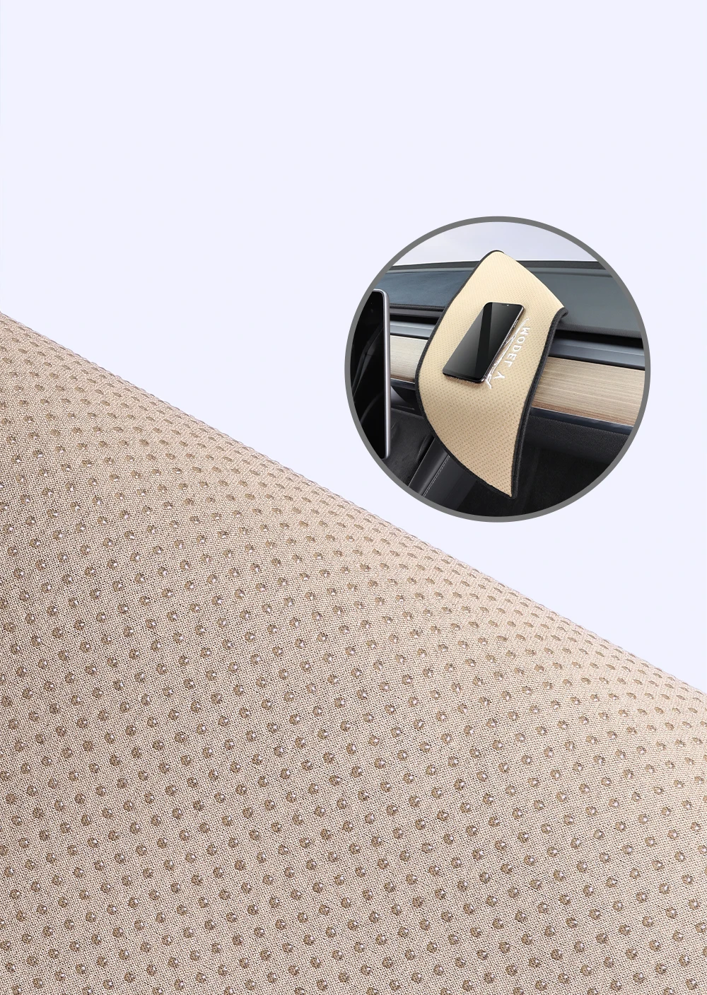 For Tesla Model Y Juniper 2025 Anti-UV Dashboard Cover Center Console Accessorie