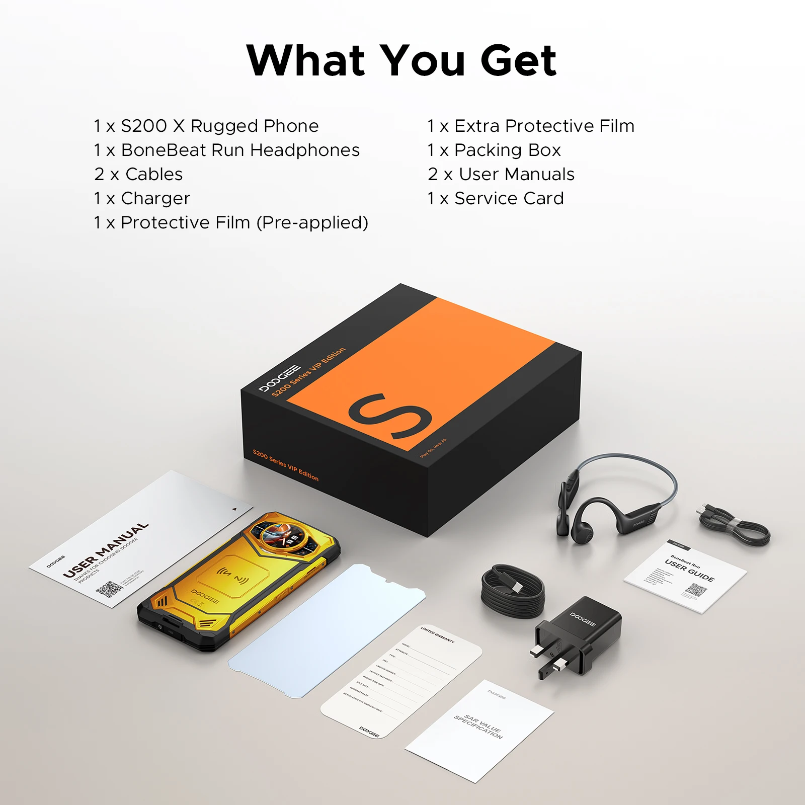 Phone robust DOOGEE S200 X 5G 32Go 512go Smartphone screen IPS ”FHD 120Hz battery mAh dimension phones