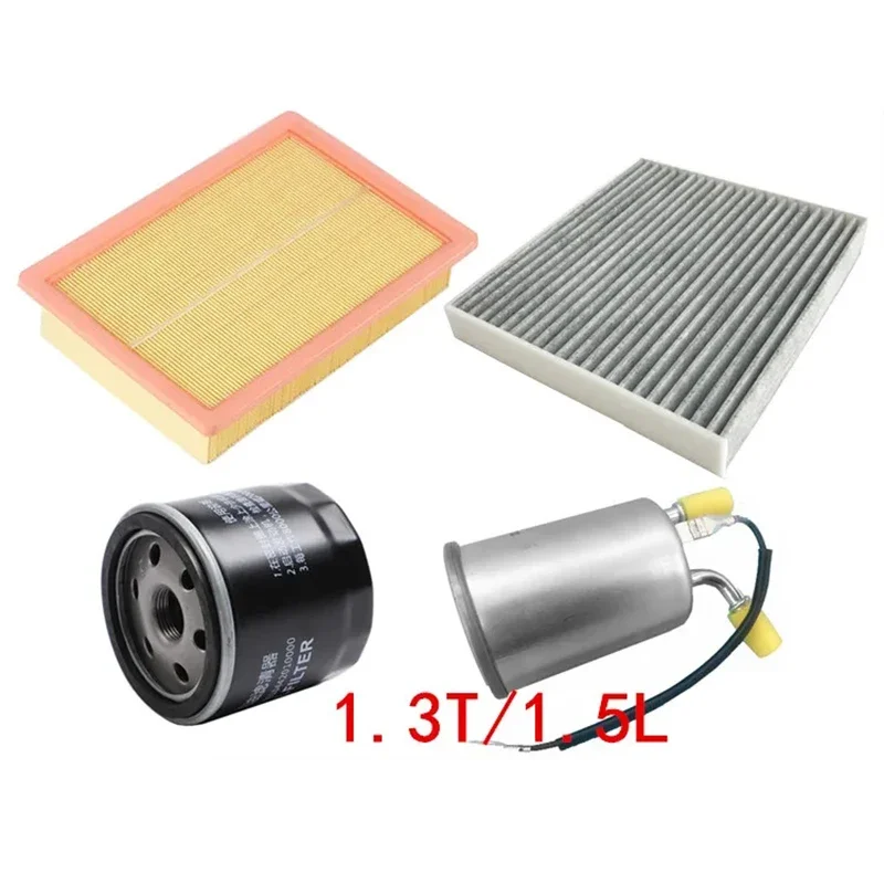 Car Cabin Air Filter Oil Filter Fuel For Trumpchi GAC GS3 1.5MT 1.5AT 1.3AT Car Accessories